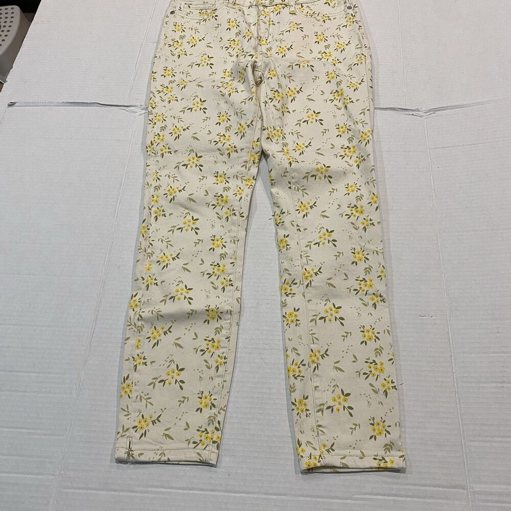 Judy Blue Golden Meadow Full Size Run Floral Skinny Jeans Feminine Women 5/27